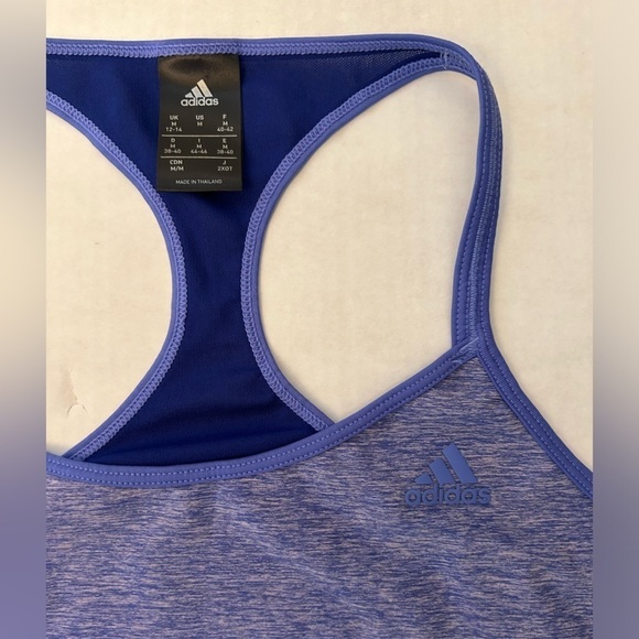 Adidas athletic tank top in Magenta w/mesh backside Sz-M. H6 - Picture 5 of 8